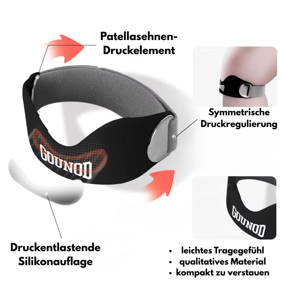 KnieFit - Entlaste deine Patellasehne. Bevor sie dich stoppt.